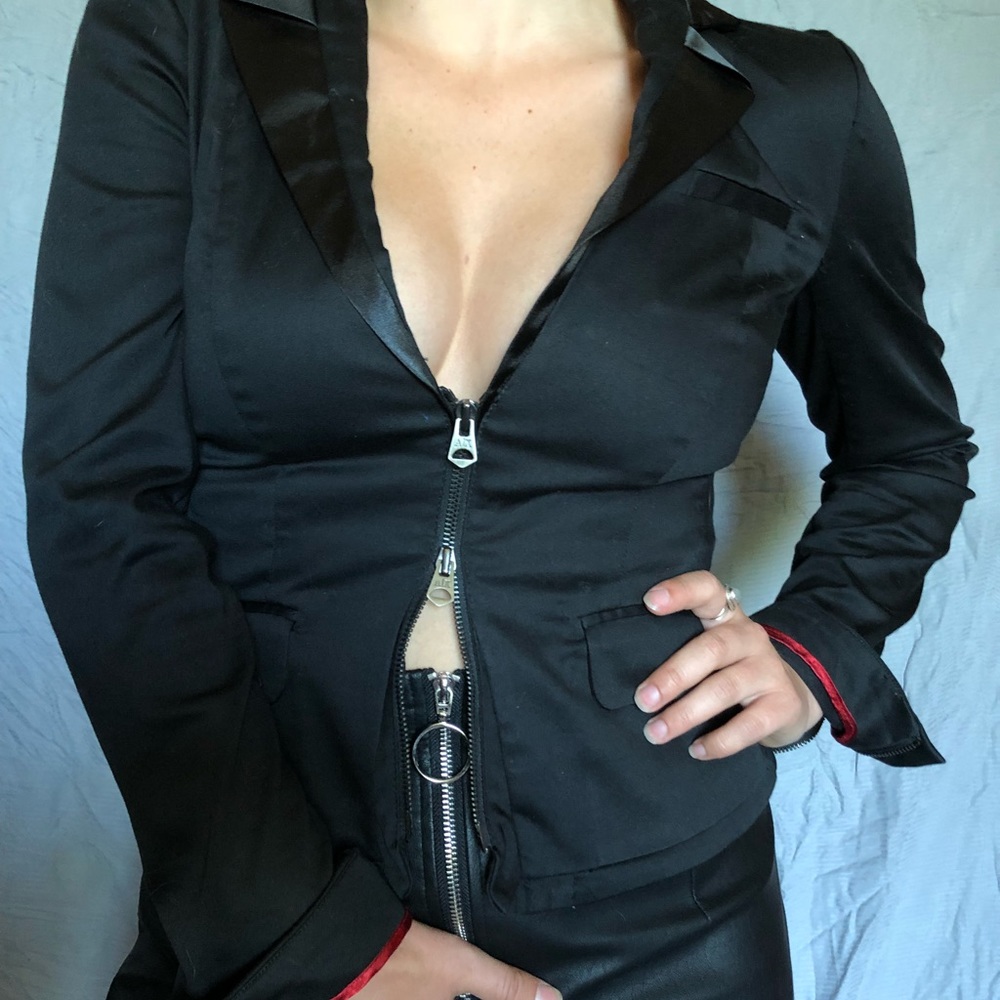 ZIP UP ARMANI BLAZER